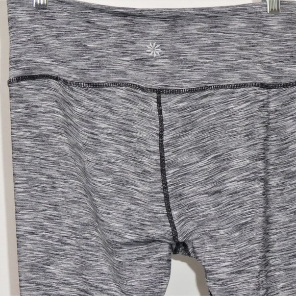 ATHLETA Chaturanga Leggings  Heathered Grey  Yoga Tights  Size M - Picture 4 of 8